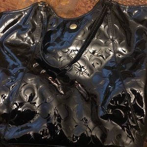Patent Leather coach purse